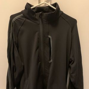 Mens lululemon black zip down jacket